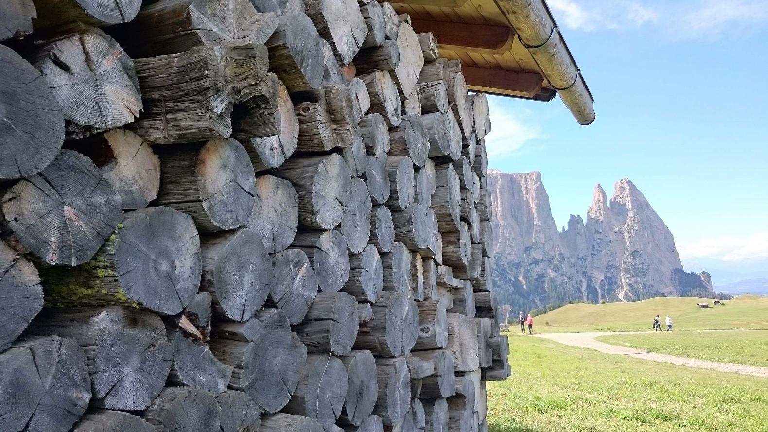 Schlern von der Seiser Alm